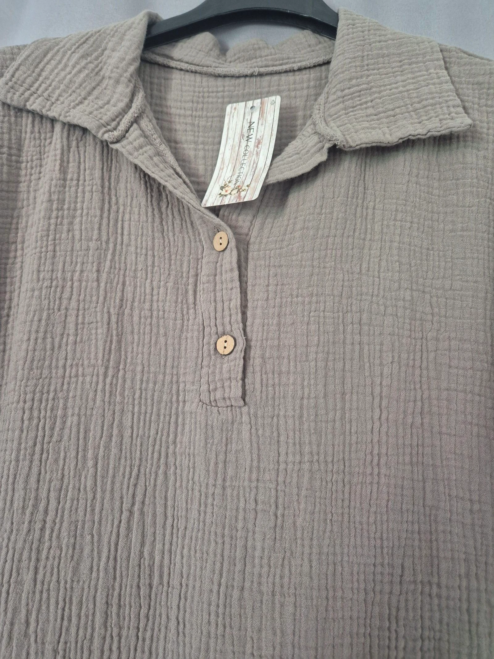Blusa gola polo 100% algodão – photo 2